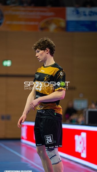 Ivar Stavast (23; HC Elbflorenz Dresden) in Aktion