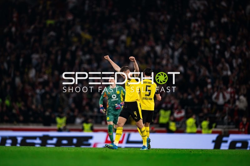Jubel von Nico Schlotterbeck (4; Borussia Dortmund)