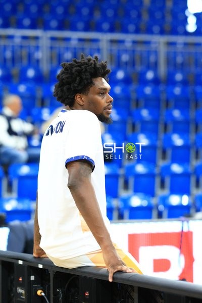 Kassim Nicholson am Spielfeldrand