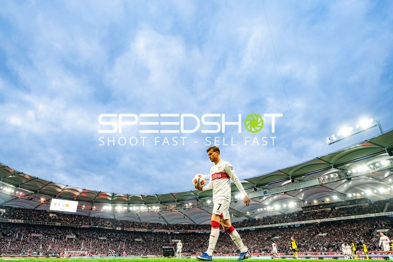 Ballbesitz von Maximilian Mittelstädt (7; VfB Stuttgart)