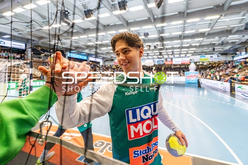 Szene mit Tim Goßner (17; Frisch Auf Göppingen)