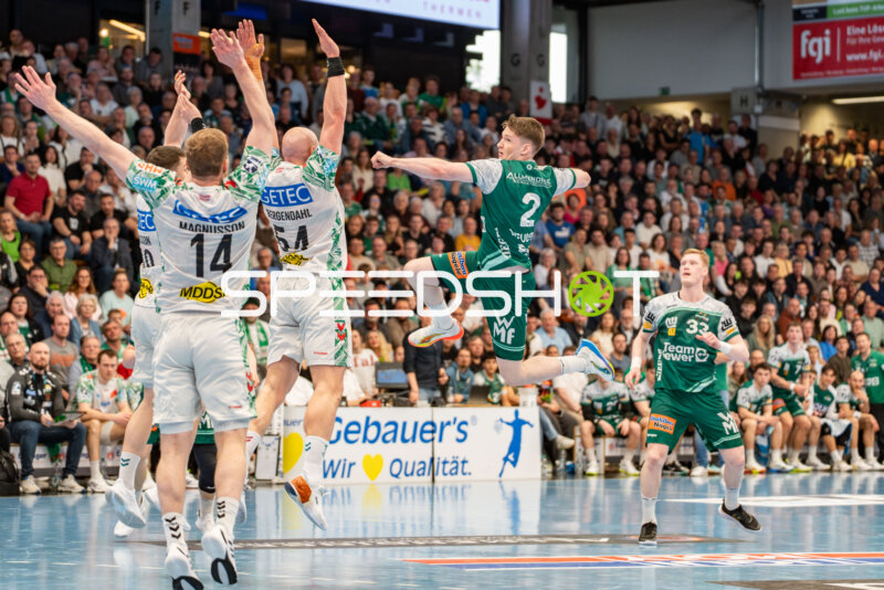 Szene mit Oskar Neudeck (2; Frisch Auf Göppingen)