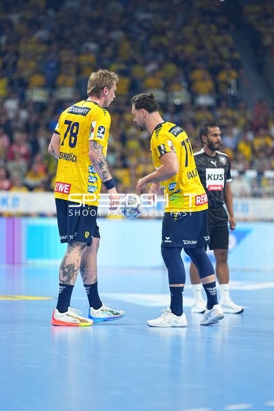 Szene mit Tim Nothdurft (28; Rhein Neckar Löwen)