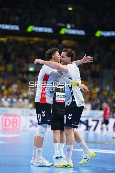 Szene mit Johannes Golla (4; SG Flensburg Handewitt)