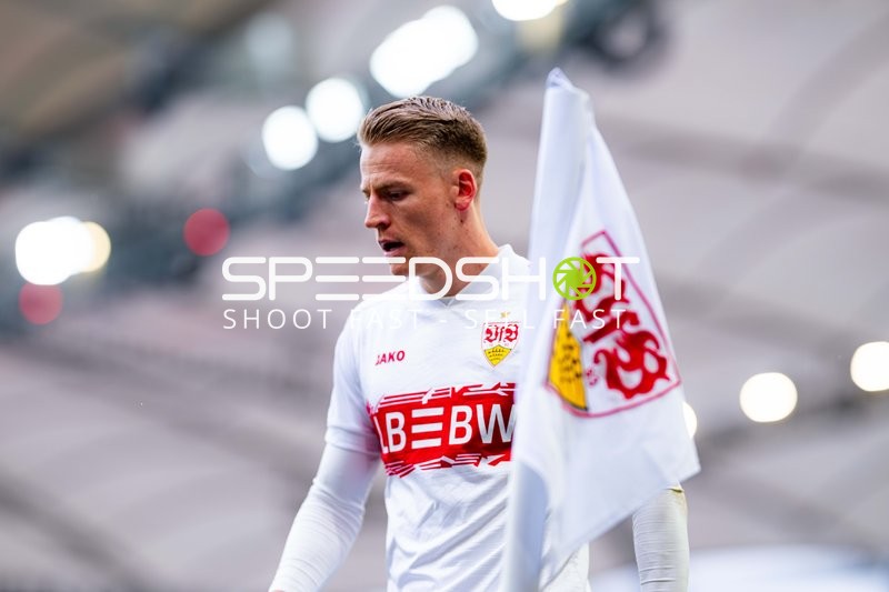 Spieler am Eckfahnenbereich