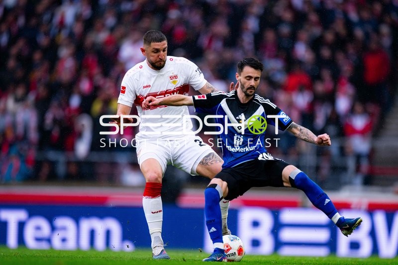 Zweikampf um den Ball