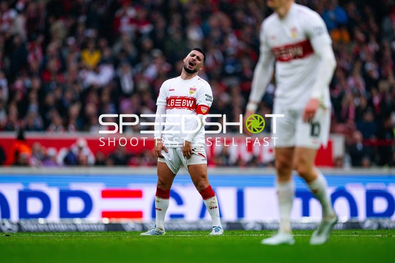 Frust bei Ramon Hendriks (3; VfB Stuttgart)