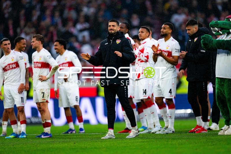 Spieler von VfB Stuttgart in Aktion