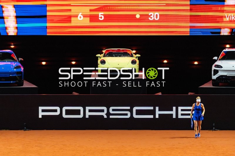 Einzelspielerin bei Porsche Tennis Grand Prix
