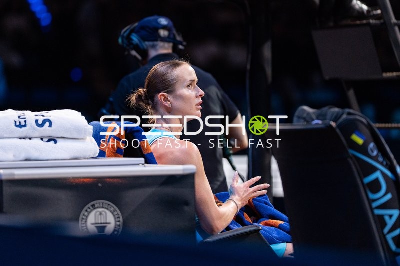 Tennis, Porsche Tennis grand Prix 2026, Porsche-Arena Stuttgart, Elina Svitolina UKR vs. Karolina Muchova CZE, Elina Svitolina UKR
