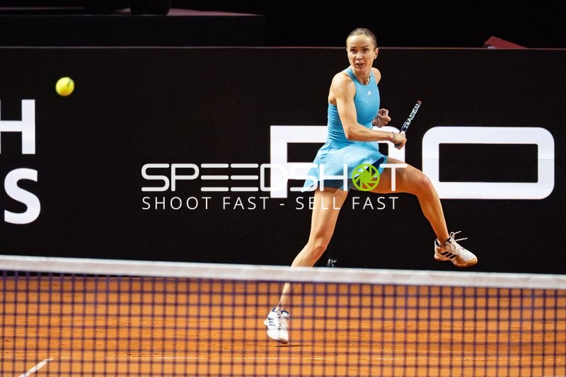 Tennis, Porsche Tennis grand Prix 2026, Porsche-Arena Stuttgart, Elina Svitolina UKR vs. Karolina Muchova CZE, Elina Svitolina UKR