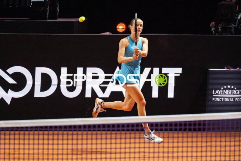 Tennis, Porsche Tennis grand Prix 2026, Porsche-Arena Stuttgart, Elina Svitolina UKR vs. Karolina Muchova CZE, Elina Svitolina UKR
