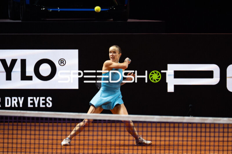 Tennis, Porsche Tennis grand Prix 2026, Porsche-Arena Stuttgart, Elina Svitolina UKR vs. Karolina Muchova CZE, Elina Svitolina UKR