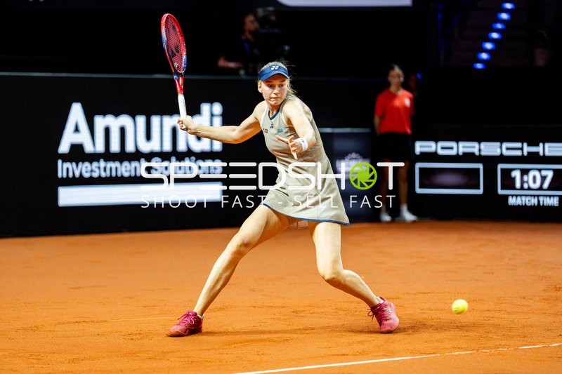 Tennis, Porsche Tennis grand Prix 2026, Porsche-Arena Stuttgart, Finale, Karolina Muchova CZE vs. Elena Rybakina KAZ, Elena Rybakina