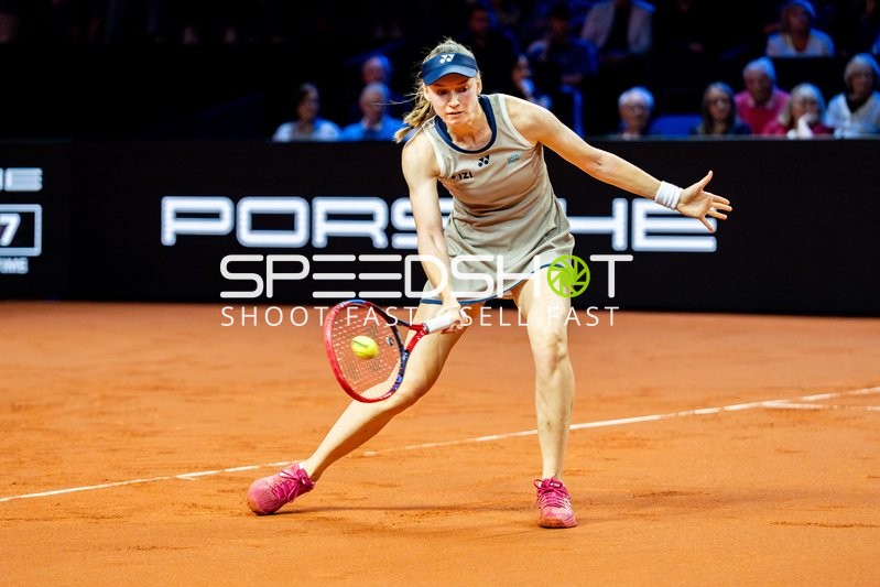 Tennis, Porsche Tennis grand Prix 2026, Porsche-Arena Stuttgart, Finale, Karolina Muchova CZE vs. Elena Rybakina KAZ, Elena Rybakina