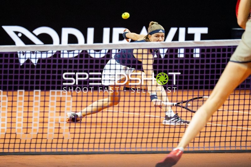 Tennis, Porsche Tennis grand Prix 2026, Porsche-Arena Stuttgart, Finale, Karolina Muchova CZE vs. Elena Rybakina KAZ, Karolina Muchova