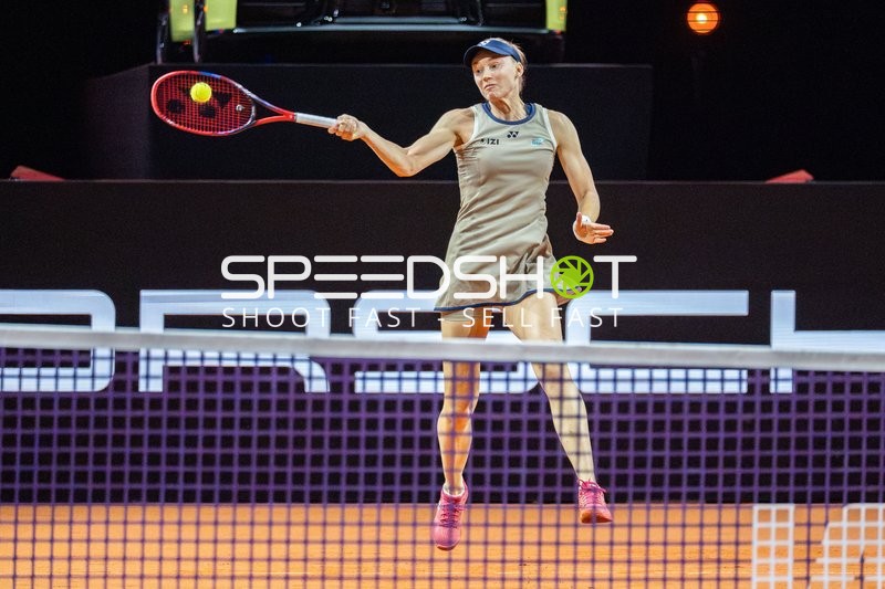 Tennis, Porsche Tennis grand Prix 2026, Porsche-Arena Stuttgart, Finale, Karolina Muchova CZE vs. Elena Rybakina KAZ, Elena Rybakina