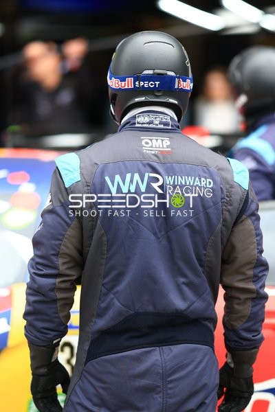 Winward Racing Teammitglied am Nürburgring