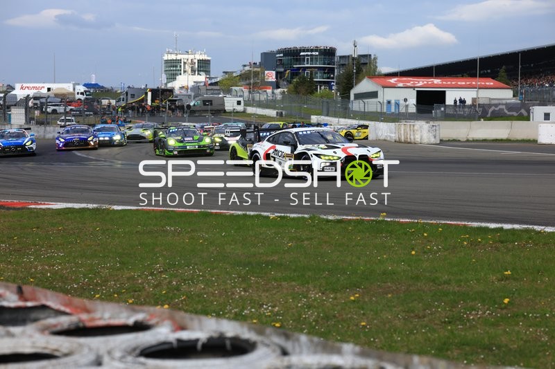 Spannende Rennszene am Nürburgring