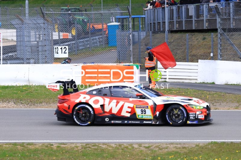 Rote Flagge am Nürburgring