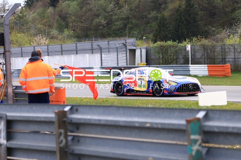 Rote Flagge am Nürburgring