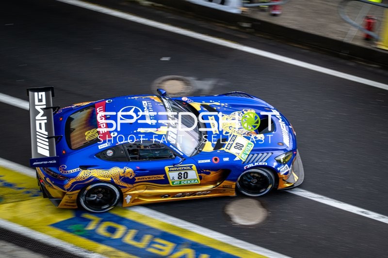 Mercedes-AMG Fabian Schiller & Luca Stolz & Maro Engel (Mercedes-AMG Team RAVENOL) am Nürburgring
