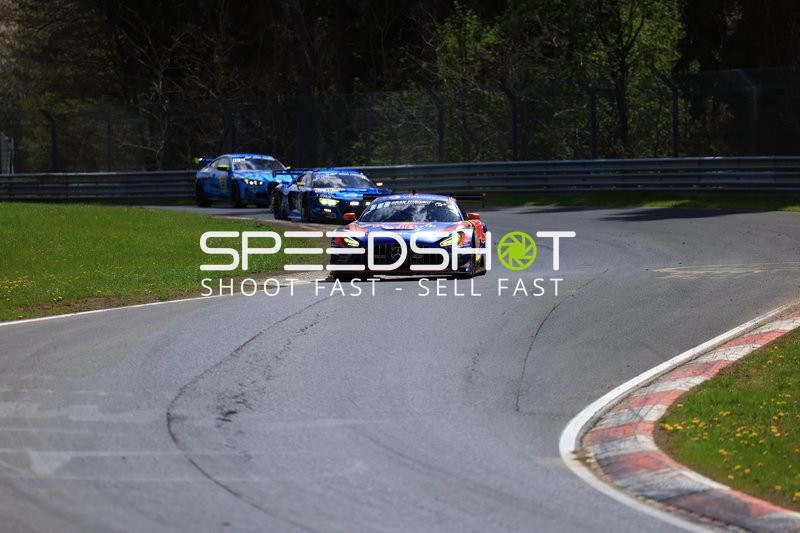 Spannende Rennszene am Nürburgring