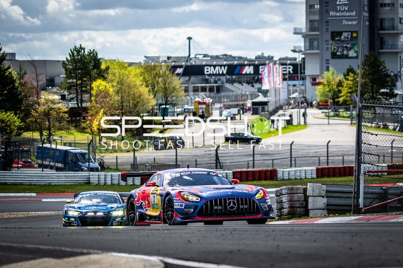 Spannende Rennsituation am Nürburgring