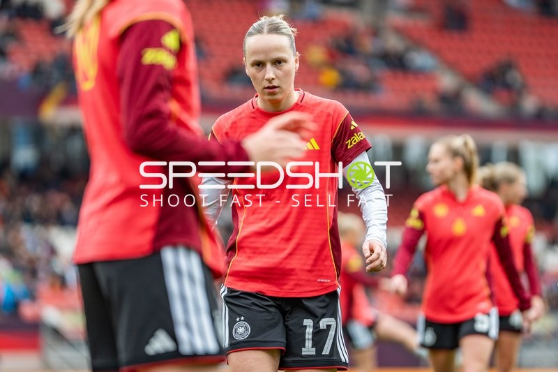 Deutschland beim Aufwärmen