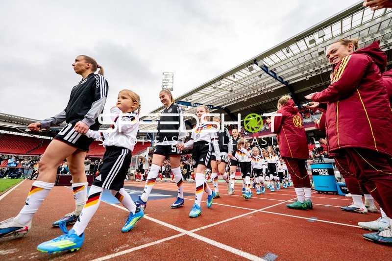 Deutschland Frauen Einlaufen