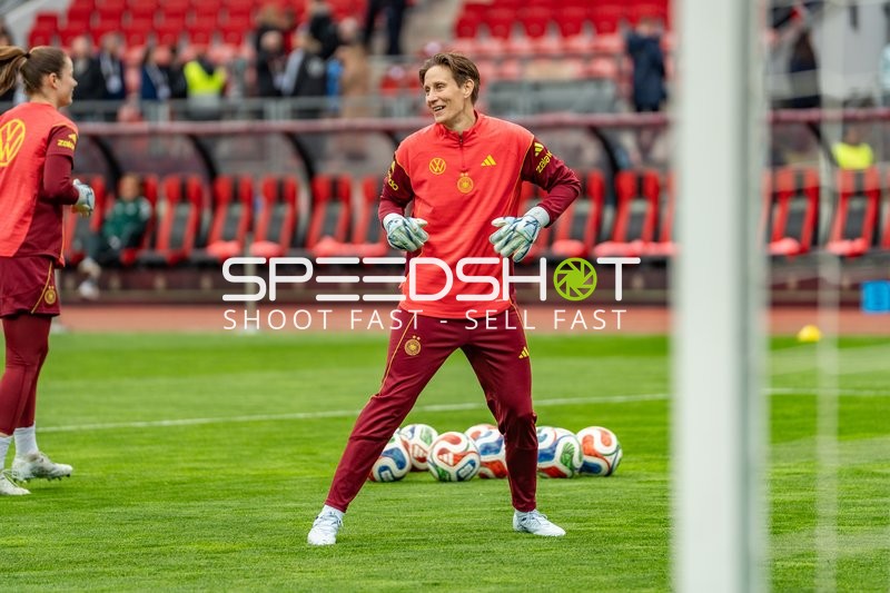 Torwarttraining vor Spiel