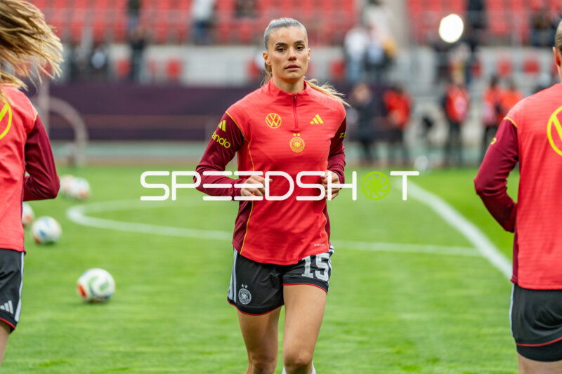 Deutschland beim Aufwärmen