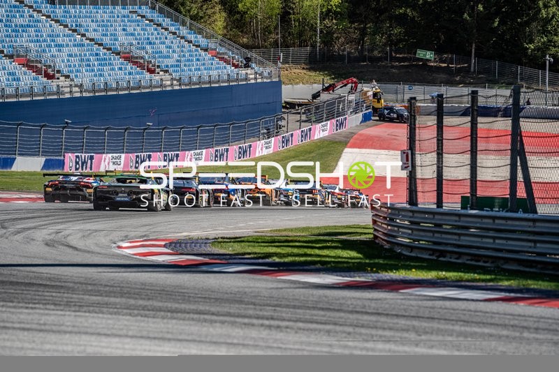 Startaufstellung am Red-Bull Ring