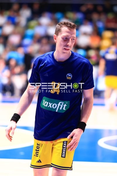 Basketballspieler Justin Bean (34; Alba Berlin) in Aktion