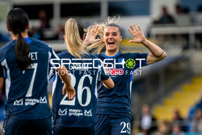 Jubel von Selina Cerci (29; TSG Hoffenheim)