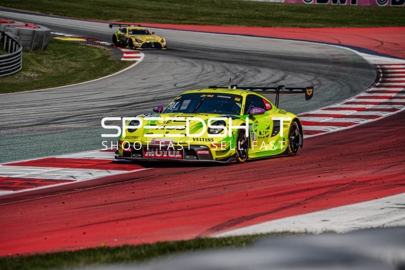 Spannende Kurvenfahrt beim DTM Rennen in Spielberg