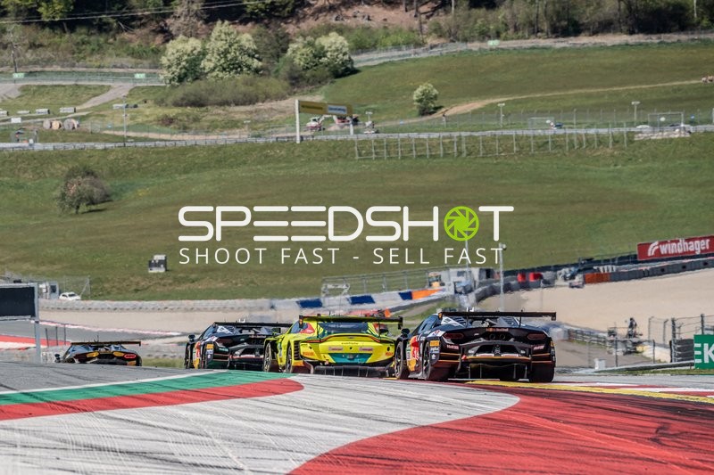 Spannende Rennszene in Spielberg