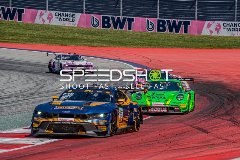 Spannende Rennaktion in Spielberg