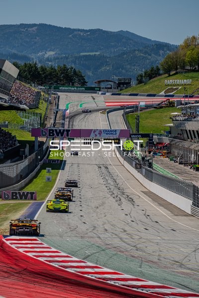 Startaufstellung beim DTM Rennen in Spielberg