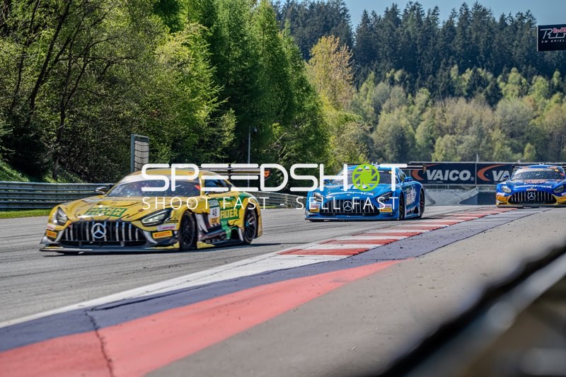 Spannende DTM-Rennszene in Spielberg