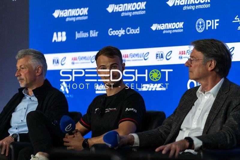 Pressekonferenz beim Hankook Berlin E-Prix