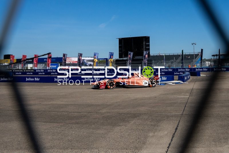Formel E Rennen am Flughafen Tempelhof