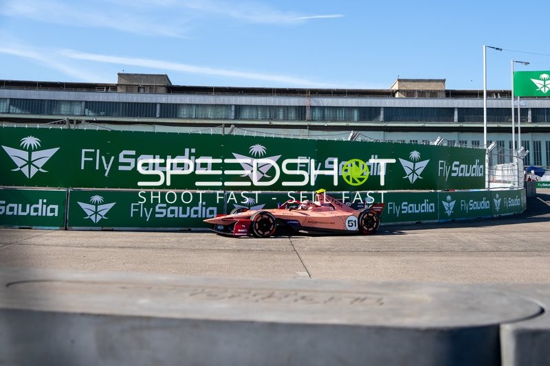 Formel E Rennen am Flughafen Tempelhof