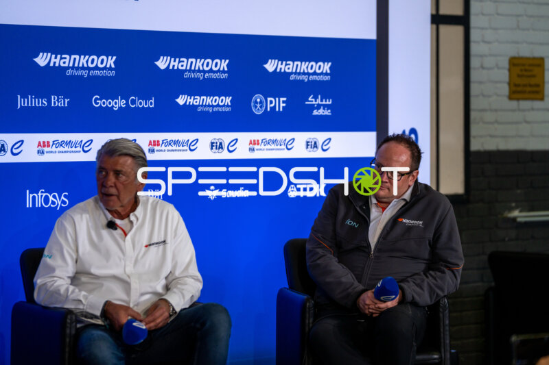 Pressekonferenz beim Hankook Berlin E-Prix