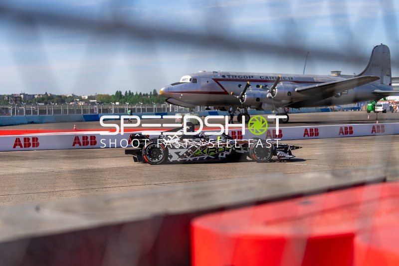 Formel E Rennen am Flughafen Tempelhof