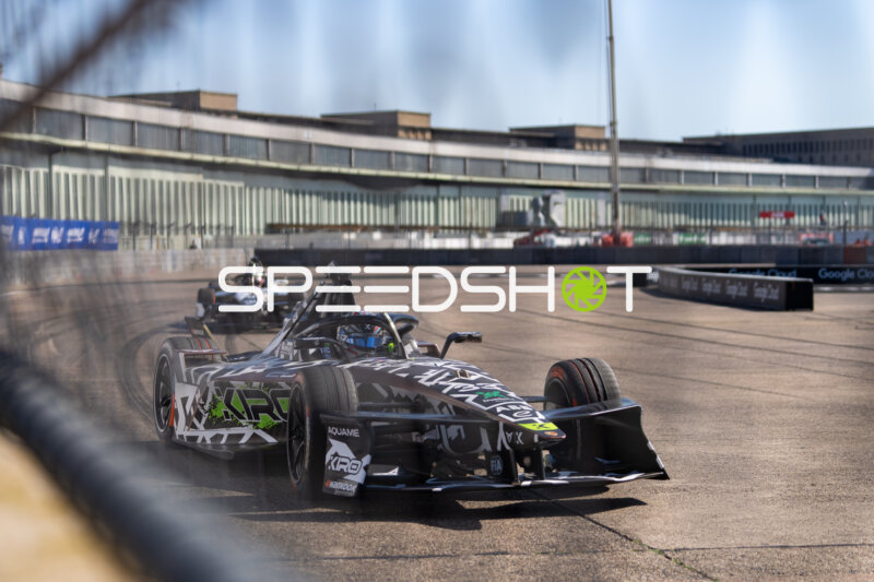 Spannender Zweikampf beim Berlin E-Prix