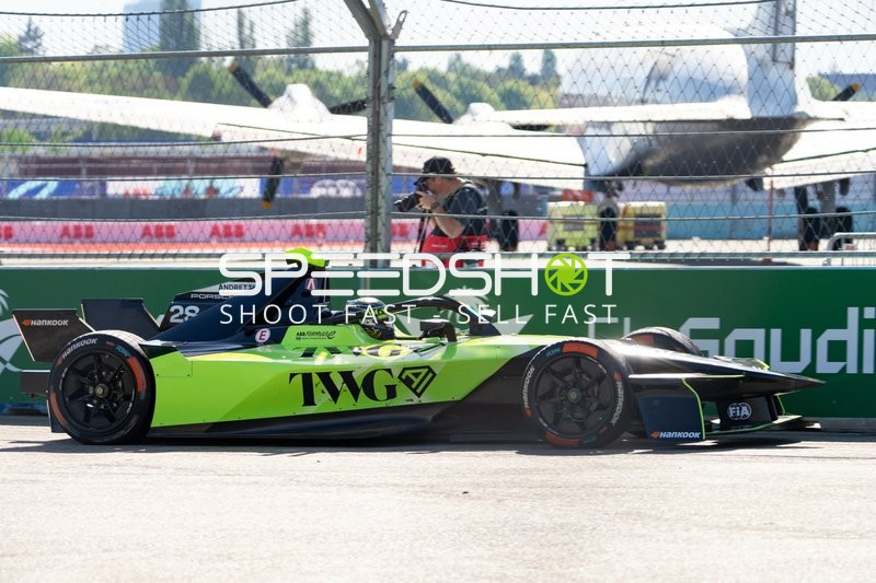 Formel E Rennen am Flughafen Tempelhof