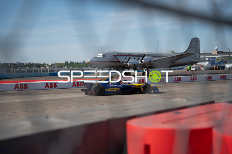 Formel E Rennen am Flughafen Tempelhof