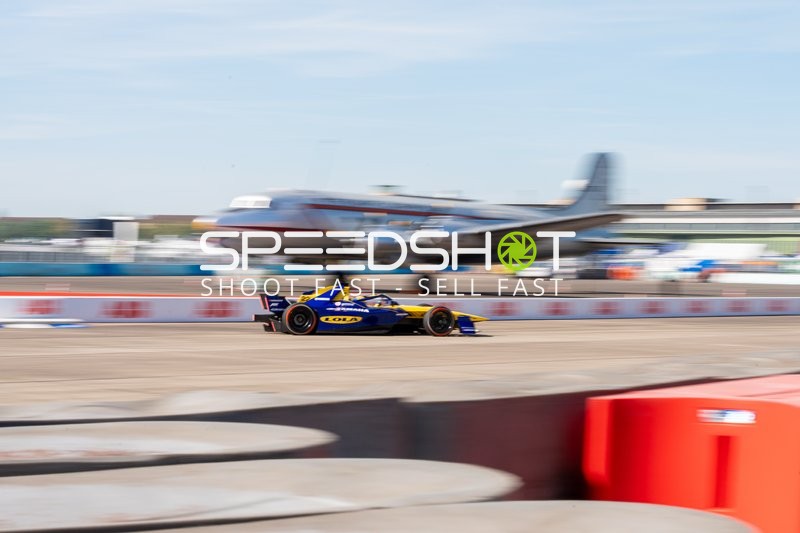 Schnelle Action beim Hankook Berlin E-Prix