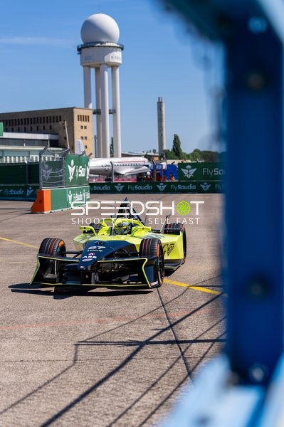 Formel E Rennen am Flughafen Tempelhof